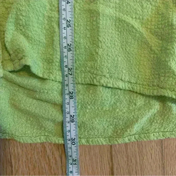 Women’s CMC Button Front Collared Loose Fit Linen Blend Top USA Size Large - Picture 7 of 7